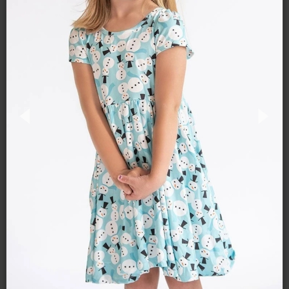Charlie's project snowman twirl dress - Picture 3 of 6